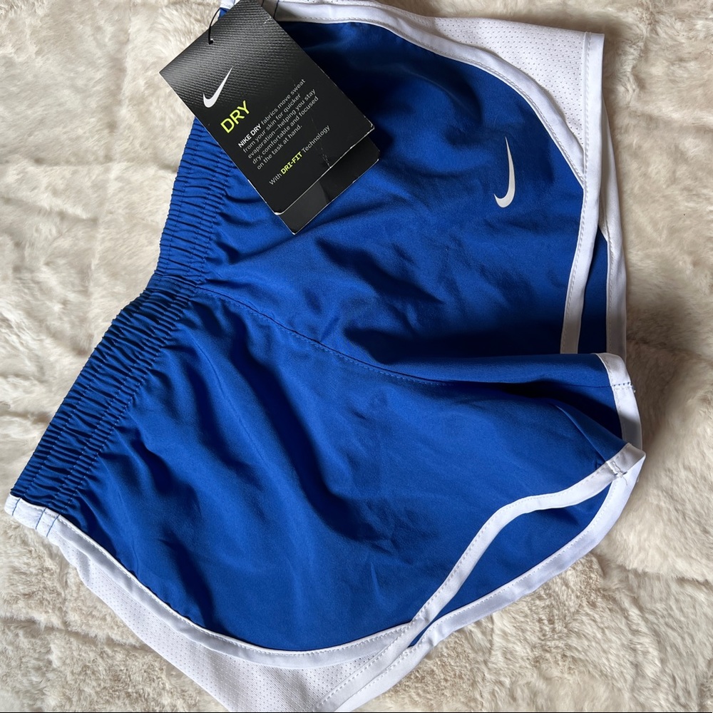 Nike girls running shorts blue XS NWT